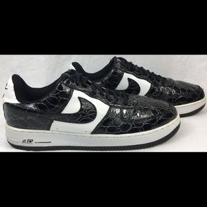 air force 1 shiny white